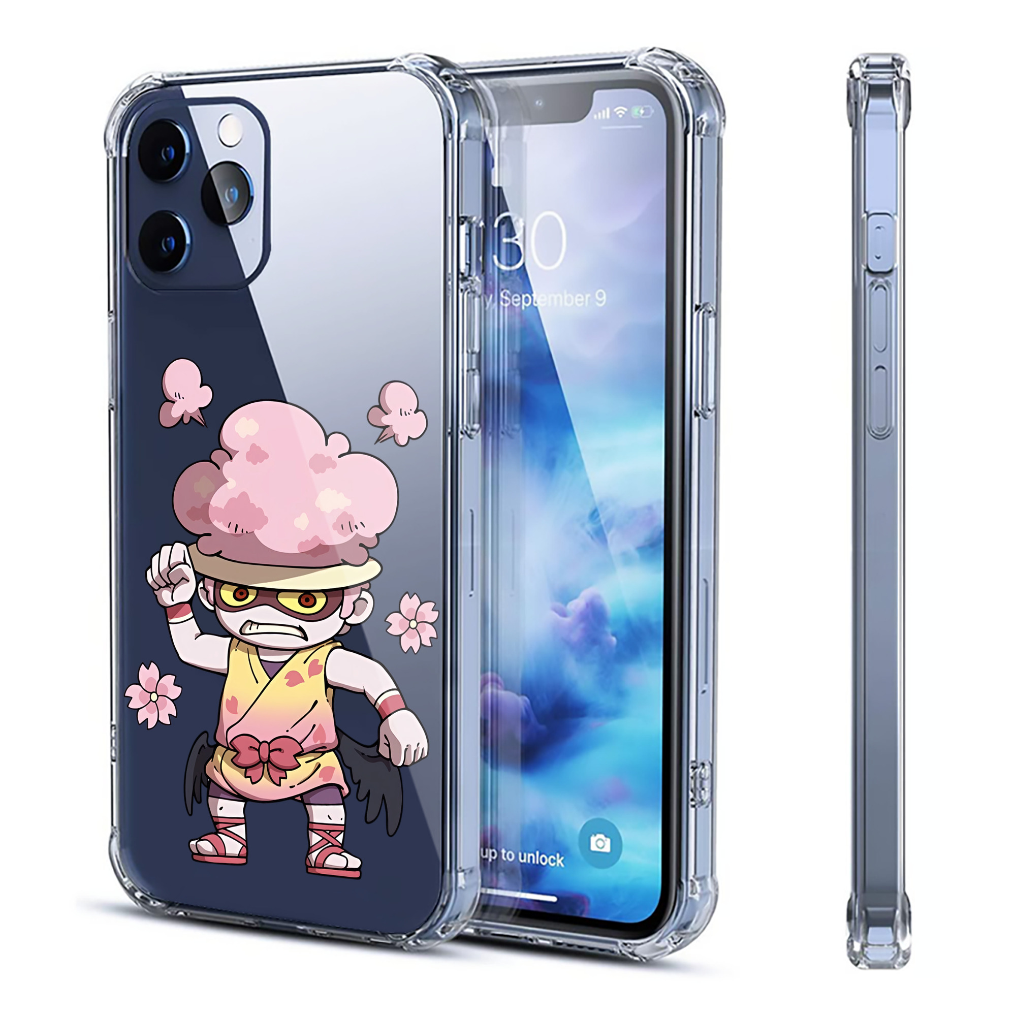 （画像用） 妖怪ウォッチ Yo-kai Watch 【iPhone 12シリーズ対応】透明スマホケース（クリアソフトケース）